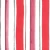 British Wallpaper Red With White Color Striped Design, Size 10mx0.53m, Model 32462