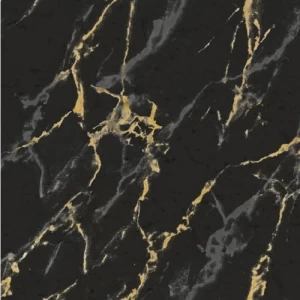 Wallpaper Marble Design 10m x 0.53cm, Black Color | Abyat Company