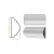 شرائح حائط فوم ارتفاع 6 سم لون أبيض | Crown Molding - Image 2