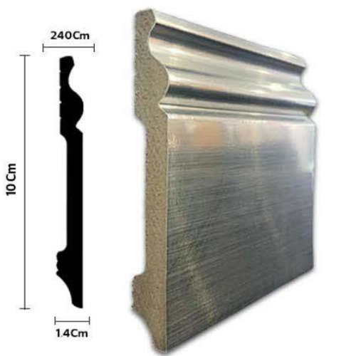 PS Fiber Skirting Thickness 1.4 cm Size 240×10 cm Gray Color | PS