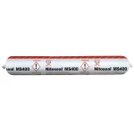    Smooth Non Shrink Sealant Paste for Sealing Joints Nitoseal MS400 Fosam  Size 600 ml Color Black    