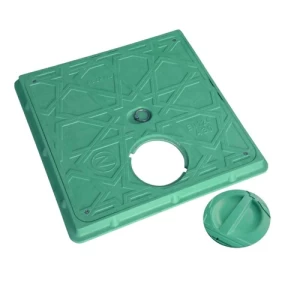Manhole Covers Composite 632 × 632 mm Light Duty A30 Green | Al Zamil Tanks
