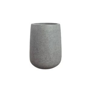 Cement Plant Pot 55 cm Width, 67 cm Height, Gray Color | Verde