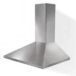 شفاط جداري استانلس ستيل، قياس عرضي 90 سم، سعة شفط 420 م³، أزرار كبس