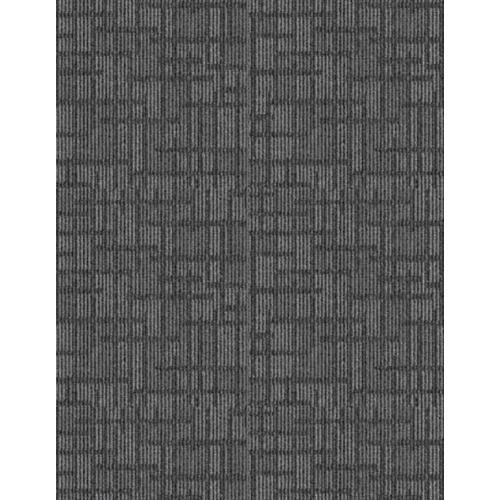 بلاط موكيت PVC، أبعاد 50x50 سم، سمك 6 ملم، لون رمادي، رقم الموديل DR76 | 