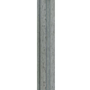 بديل خشب PVC صيني 12×290 سم رمادي مع نقاط ذهبية | خط  الفخامة
