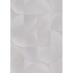 ورق جداري هندسي طول 10 م، عرض 0.53 م، لون رمادي موديل 10392-38