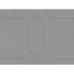 ورق حائط ايطالي لون رمادي، طول 10 م، عرض 0.53 م، موديل 21101