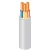 Three Core 16sq mm Stranded Copper Electrical Cable 300/500V, PVC 70°C Insulation, Gray Color, 1000 meter/Drum | Saudi Cable Company