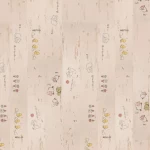 Chinese HDF wood parquet, 8 mm thick, beige color 