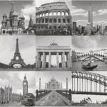 German wall Covering for youth and children, size 10 m x 0.53 m, gray color, model 235715 