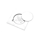 Water drainage grate, dimensions 20x20 cm, chrome color