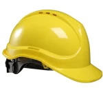  3M safety helmet  Weight  120g  Yellow Color with ventilation openings  