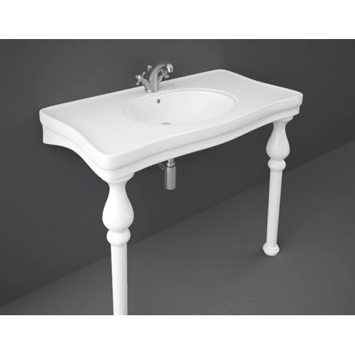 Hanging Wash Basin 87x108.2 cm, Height 60.5 cm, Alpine White | RAK Ceramics