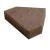 Bishop Hat Interlock Paver Tile, Al Armak Brand, with Thickness 6 cm Color Brown