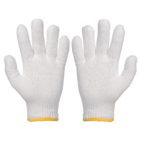 Poly-Cotton Safety Glove White Color, Code 713 | 