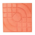 Decorative Cement Wall Tiles, Size 40X40 cm, Thickness 4 cm, Light Red Color | Al-Sarif Company