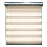 Automatic Roll Shop Doors   width  335 cm Height 3 M Color Off White | Almokhtar industry 