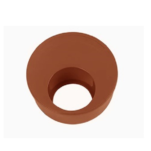 UPVC Plastic Reducer Size 200x160 mm, Length 600 mm, Orange Color | Cosmoplast Company