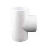 Tee UPVC Al-Munif brand Size 4 inch  White Color