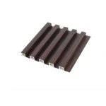  Wood replacement panel size 2900 x 210 mm dark brown color SO0043 model