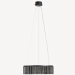 Ceiling Holder Hanging Light Modern, Dimensions 90 x 90 x 24 cm, Black Color