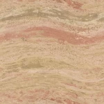 wavy wallpaper, brown color, length 10 m, width 1.06 m, model 83676  