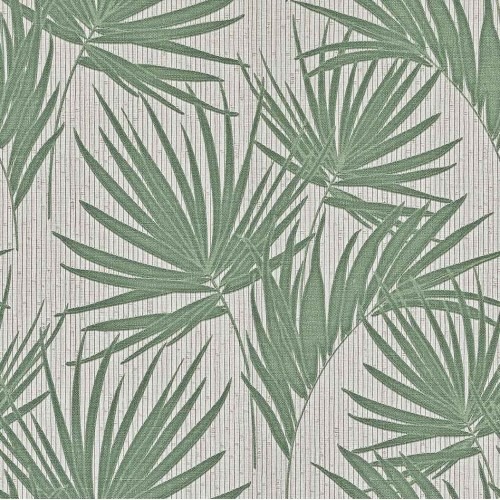 Italian Wall Decoration Green Color 10m x 0.53m, Model 63001 | Balbaid Decor Company