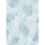 ورق جدران مشجر لون سماوي، طول 10 م، عرض 0.53 م، موديل 20-02579