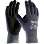 Puncture Resistant Gloves, Abrasion resistant fabric with PVC impact bumpers, Blue / Black Color, size 9Large