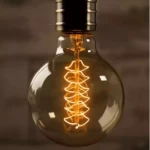 Halogen Decorative Bulb, Size 13 × 15 cm, 40 W Power, Yellow Light, Product Number 90662