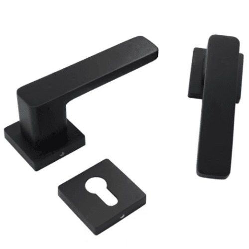 Separated Door Handle Black Color | Dar Al Nijara Company