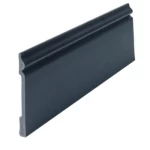 Fiber Wall Skirting, Size 240x12 cm, Black Color