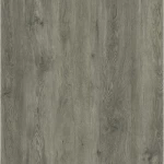 SPC wood parquet made of waterproof vinyl, 5 mm thick, gray color, model 1195