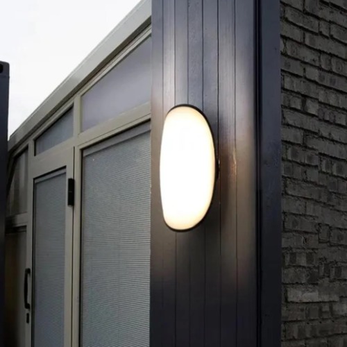 وحدة إضاءة LED حائطية 12 وات، مقاس 17×8.5 سم، لون أبيض وأسود | متجر ماتكل