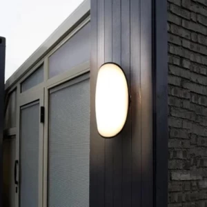 LED Wall Lighting Unit 12 Watt, Size 17x8.5 cm, White & Black | Matkel Store