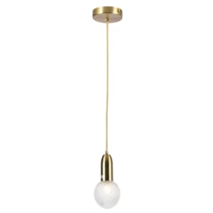Luxury Golden Pendant Light Size 92x1200 mm | 49514