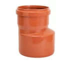 UPVC Coupling Reducer Aplaco Size 50×40 mm Colour Orange 