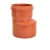 UPVC Coupling Reducer Aplaco Size 50×40 mm Colour Orange 