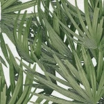 ورق جداري مشجر غلاف فينيل، طول 15.6م، عرض 106 سم، ابيض اخضر