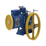 Lift Machine for Axle, Load Capacity 2000 kg, Speed Control AC2, Power 5.5KW, Pulley 480×11×4 | Montanari Group