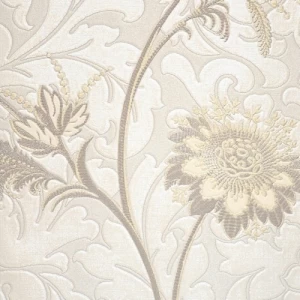 Wall Decoration Floral Design 10m x 0.73m Pale Beige, Model 4967 | Balbaid Decor Company
