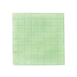 Patterned Decorative Cement Tile 40x40 cm, Light Green, 5 cm Thickness | Al Sarif Building Materials