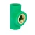 PPR Tee with Female Insert 90°  Al-Rajhi Size ½ × ½ inch Diameter 30.45 mm Color Green