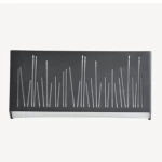Outdoor Beat Wall Light, Black Color, Size 26.5 x 10.4 x 7 cm