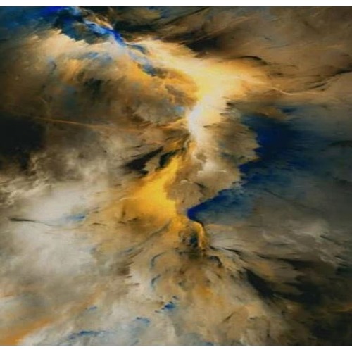 بديل الرخام للمداخل 280×122 سم مستطيل ريزن أزرق مموج | خط  الفخامة