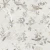 Floral wall covering pale gray color, length 10m, width 0.53m, model 28841