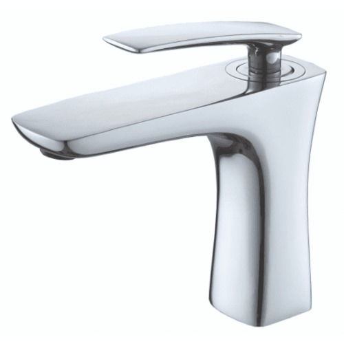 Washbasin Mixer Short Size 12.9×17 cm, Chrome | Prime Alarabia