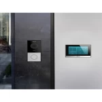 مجموعة إنتركوم Akuvox IP، تضم كاميرا باب خارجية IP وشاشة داخلية IP (E12S/C313N)