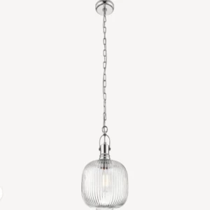 White Ceiling Pendant 25x25x149 cm Modern Design | Abyat Company